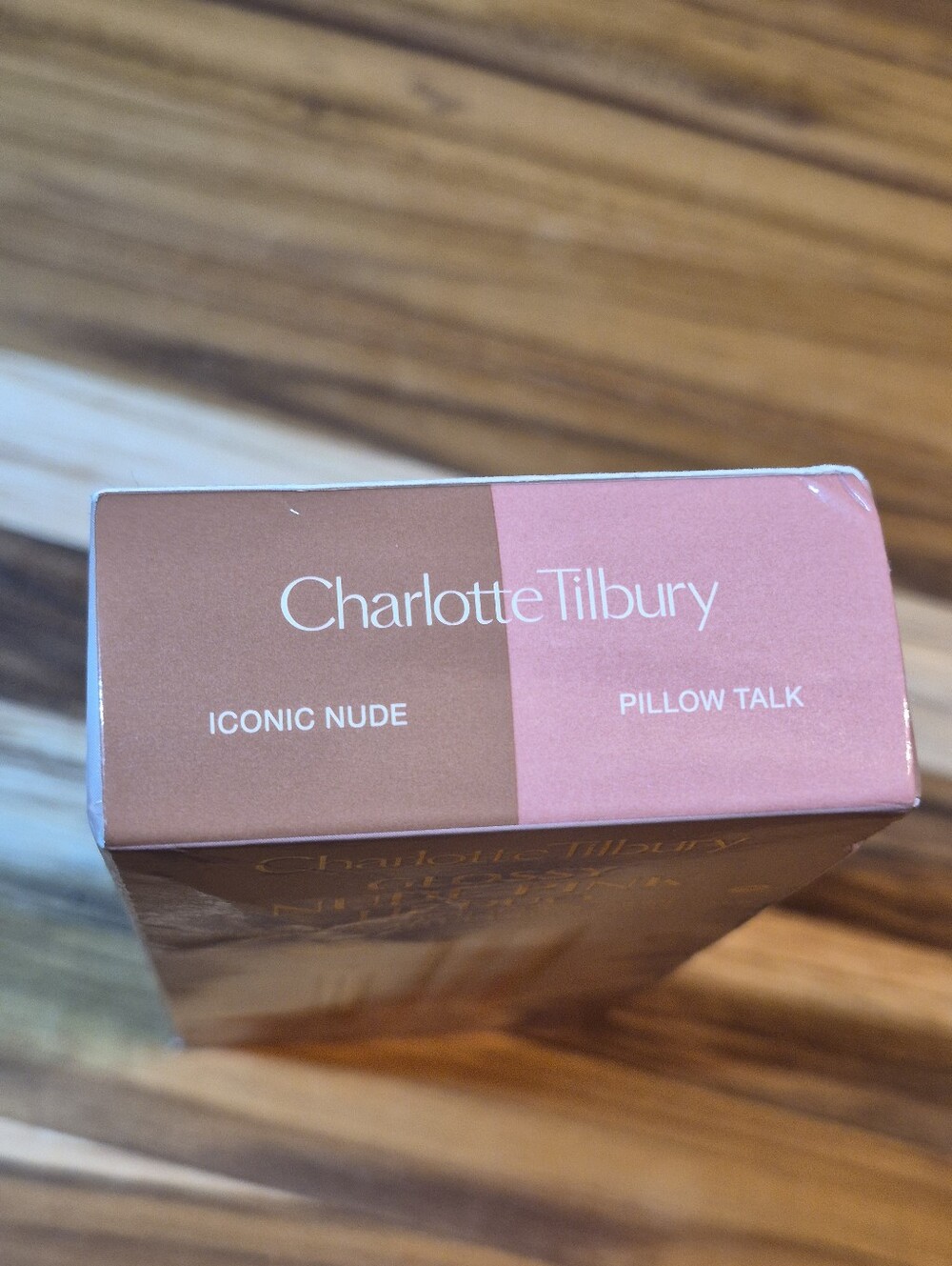 Charlotte Tilbury Glossy Nude Pink Lip Duo w/Lip Cheat & Collagen Lip Bath, NIB - Picture 9 of 10